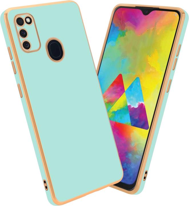 Productafbeelding Cadorabo Hoesje voor Samsung Galaxy M21 / M30s in TPU met camerabescherming LM130 Style (Samsung Galaxy M30, Samsung Galaxy M21)