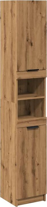 Actual product image VidaXL Bathroom cabinet Artisan oak 32x34x188.5 cm wood-based material