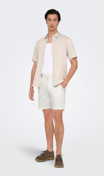 Produktbild Only & Sons Onskian Reg Seersucker Shorts (M)