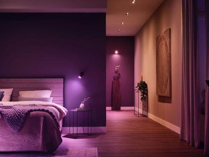 Image du produit Philips Hue Kit de démarrage White & Color Ambiance (GU10, 4.20 W, 400 lm, 3 x, E)