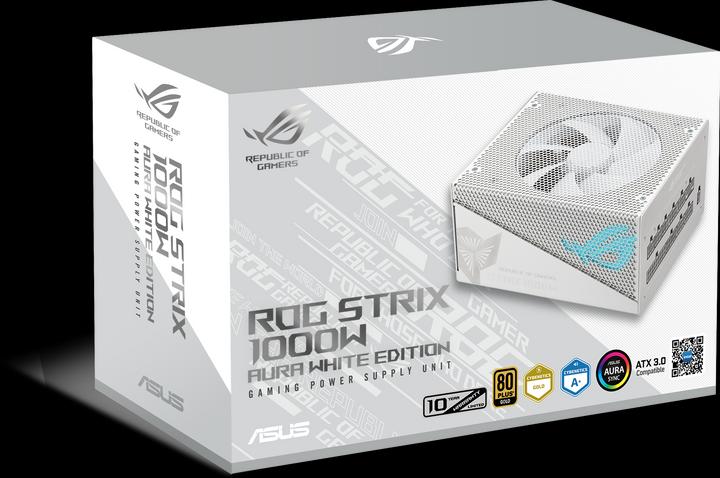 Produktbild ASUS ROG STRIX 1000W Gold Aura White Edition (1000 W)