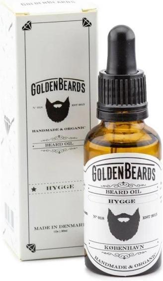 Image du produit Golden Beards Huile à barbe bio HYGGE