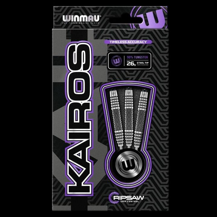 Actual product image Winmau Kairos Steel Tip Dartpfeile 26G (26 g)
