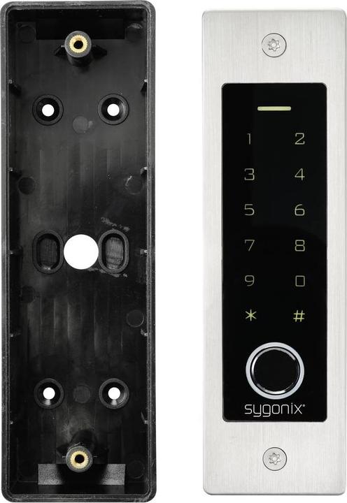Productafbeelding Sygonix SY-5231014 Vingerafdruk/RFID-toegangssysteem inbouw 12 V/DC, 18 V/DC IP (Vingerafdruk, Sleutelkaart)