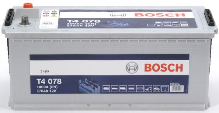 Produktbild Bosch Automotive Starterbatterie T4 078 12V 170Ah 1000A (12 V, 170 Ah, 1000 A)