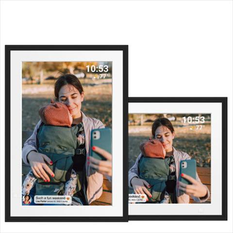 Benel Frameo Digital Photo Frame HF-109T Black 10.1 Inch with FrameGlow (10.10", 1280 x 800 pixels)