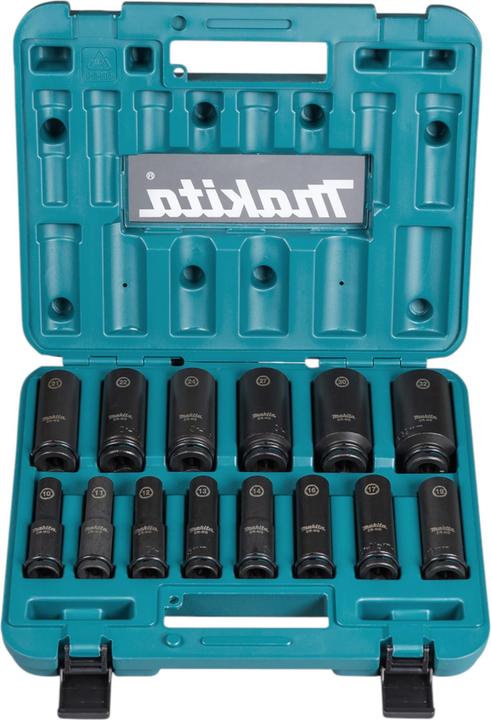 Actual product image Makita DTW 701 Z Akku Schlagschrauber 18 V 700 Nm 1/2" Brushless + Steckschlüssel Set 14 tlg. - (Rechargeable battery operated)