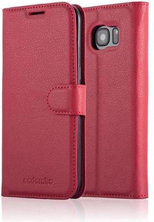 Actual product image Cadorabo Book with stand function cover (Samsung Galaxy S7 Edge)