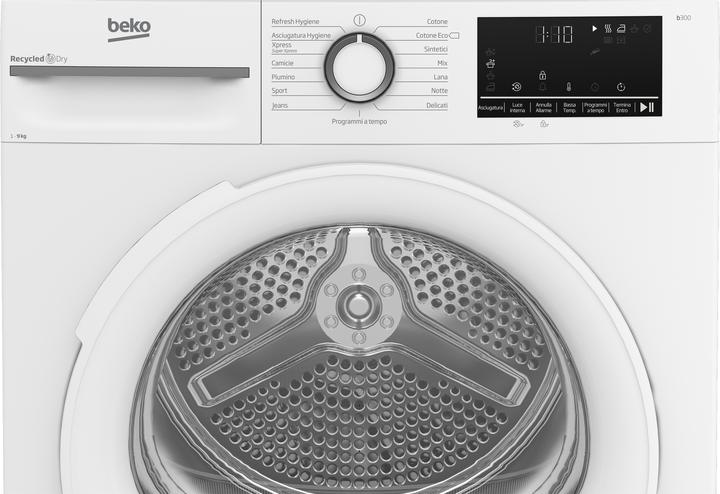 Actual product image Beko BMT491WI Slim tumble dryer with pump (9 kg)