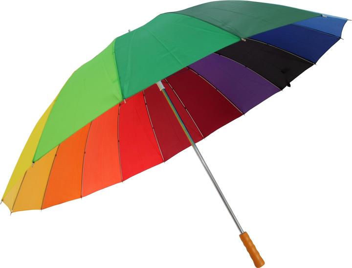 Actual product image Universal Textiles Golf Umbrella Rainbow