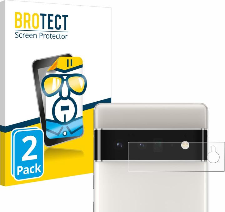 Actual product image BROTECT Screen Protector Clear (2 Piece, Google Pixel 6 Pro)