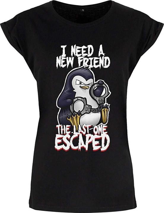 Produktbild Psycho Penguin TShirt I Need A New Friend (40 D)