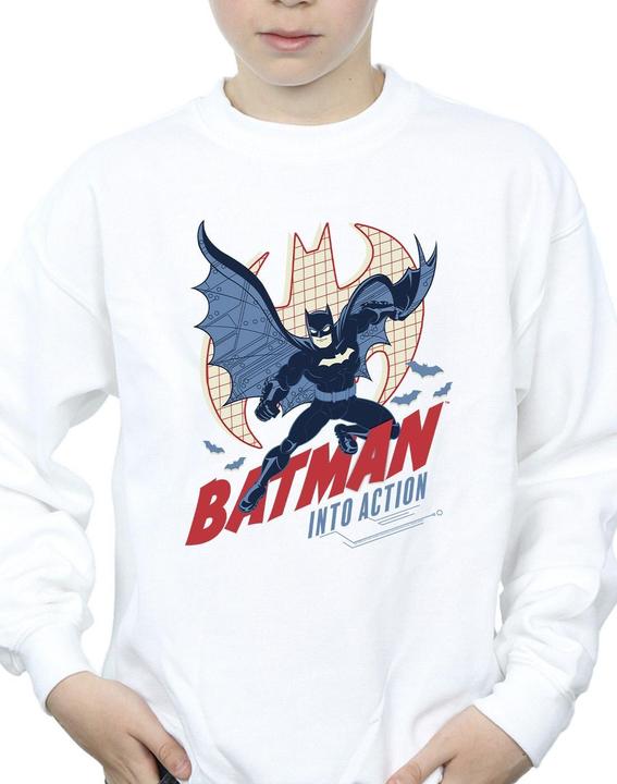 Produktbild Batman Into Action Sweatshirt Jungen (152, 158)