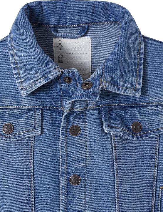 Actual product image Vertbaudet Baby Jeansjacke Oeko-Tex (74)