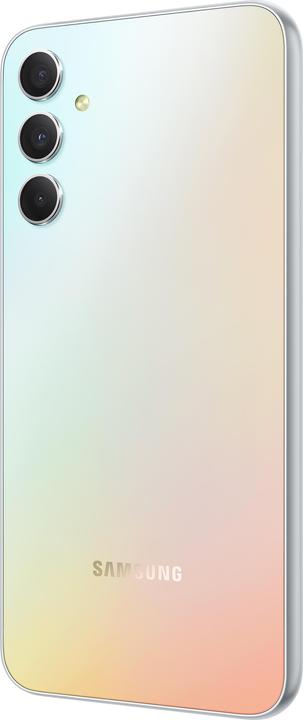 Actual product image Samsung Galaxy A34 5G (256 GB, Awesome Silver, 6.60", Dual SIM, 48 Mpx, 5G)