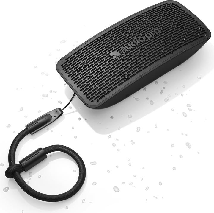 Image du produit Audio Pro P5 Haut-parleur sans fil portable - Noir (14 h, Fonctionnement sur piles)