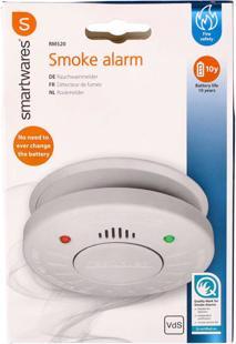 Image du produit Smartwares Détecteur de fumée RM520, pile de 10 ans incluse
