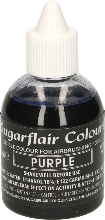 Produktbild Sugarflair Airbrush-Farbstoff - Violett (60 ml)