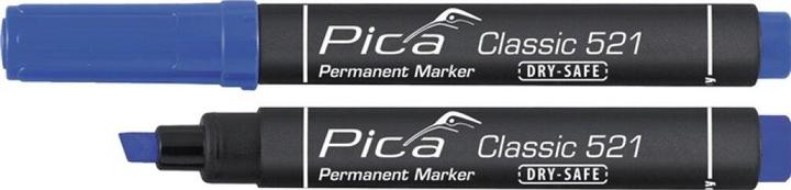 Immagine prodotto Pica Marcatore permanente (Blu, 6 mm, 10 x)