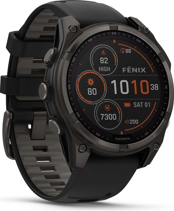 Immagine prodotto Garmin Fenix 8 Solar Sapphire Titanium (47 mm)