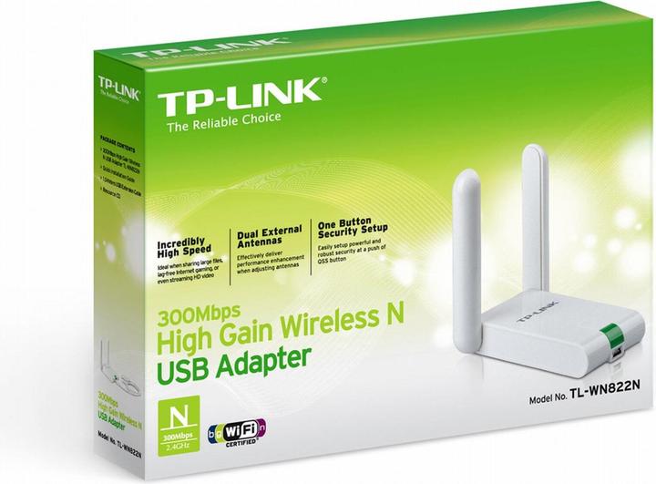 Image du produit TP-Link Tl-Wn822n (USB 2.0)