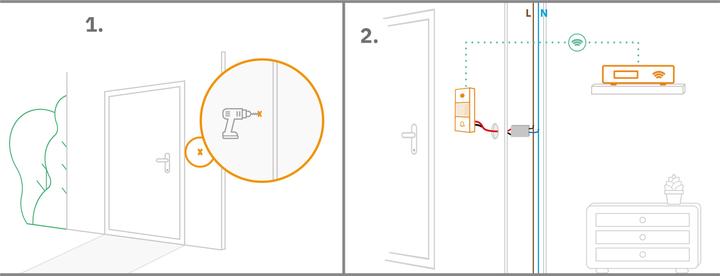 Actual product image Netatmo Smart Video Doorbell Adapter (Wi-Fi)