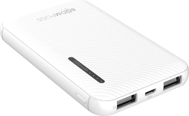 Produktbild Boompods Obi 5.000mAh weiss (5000 mAh, 18.50 Wh)