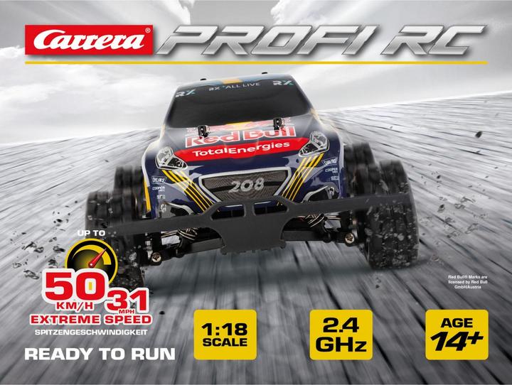 Actual product image Carrera Red Bull Peugeot WRX 208