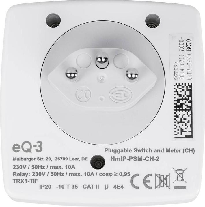Immagine prodotto Homematic IP Schalt- und Messsteckdose