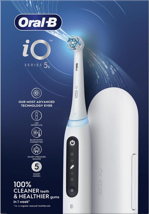 Actual product image Oral-B iO5s Quite White (Oscillating toothbrush)
