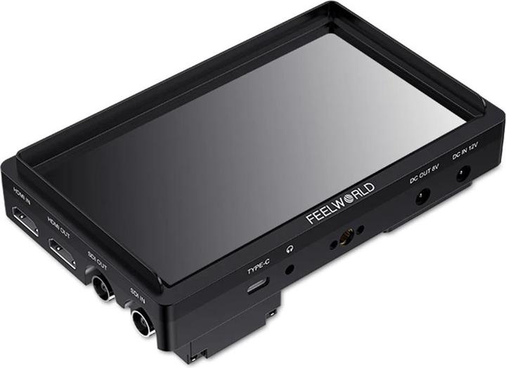 Produktbild Feelworld FW568S 6 Inch On-camera Monitor FHD IPS 3G-SDI 4K HDMI (6", Full HD)