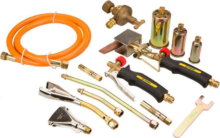 Actual product image Topex 16 piece hand soldering set