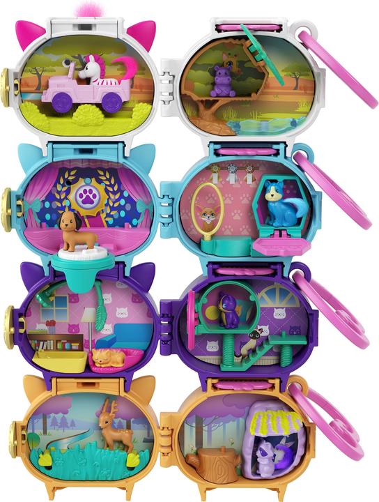 Actual product image Polly Pocket Sticking fun animals