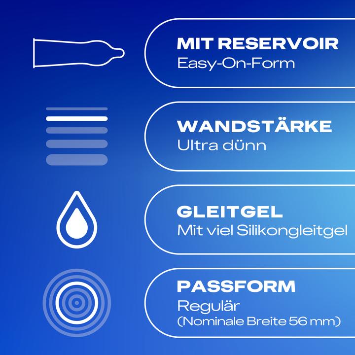 Produktbild Durex Extra feucht (10 Stk.)