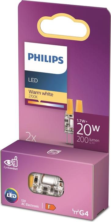 Immagine prodotto Philips Bruciatore (G4, 1.70 W, 200 lm, 2 x, F)