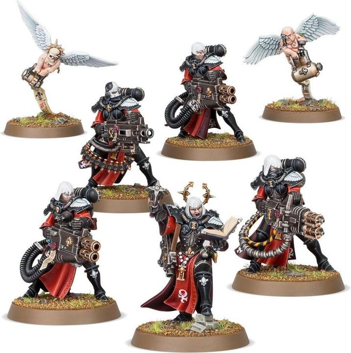 Immagine prodotto Games Workshop Warhammer 40.000 - Squadra di Retributori Adepta Sororitas (Materiale sintetico)