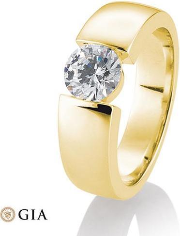 Actual product image Breuning Ring tension 0.80-1.50 ct. (51, 585/14 K Gold)