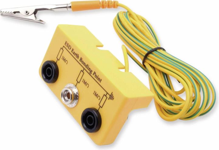 Actual product image Quadrios ESD earthing box 3.00 m socket, push button 10 mm
