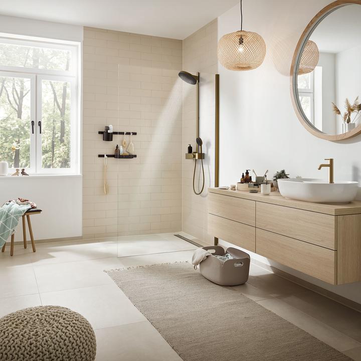 Produktbild hansgrohe Pulsify Select S Duschkopf 105, 3 Strahlarten Relaxation, 24110 (3 Strahlarten)