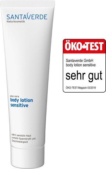 Actual product image SantaVerde Aloe Vera Body Lotion Sensitive (Body cream, 150 ml)