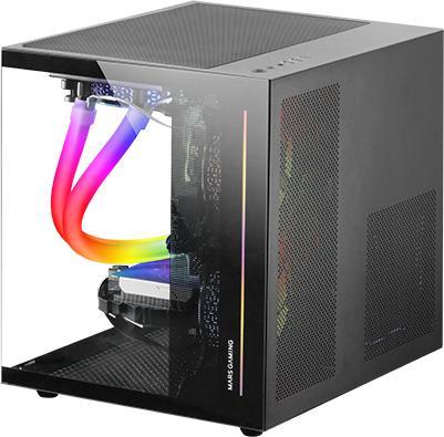 Mars Gaming Mini Tower Gaming Custom Premium MC-VIEW (Mini-ITX, mATX)