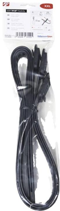 Immagine prodotto HellermannTyton Fascette Hellermann Tyton SOFTFIX XXL in poliuretano termoplastico (TPU) nero 3 pz(e) (Fascette in plastica, 880 mm, 3 pz.)