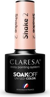 Claresa Soak Off UV/LED Shake hybrid varnish 2 5g (5 ml)