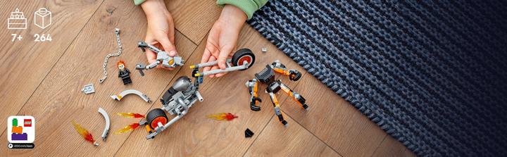 Produktbild LEGO Ghost Rider mit Mech & Bike (76245, LEGO Marvel)
