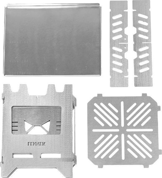 Produktbild Fennek Grill Campingkocher Hobo Premium, Edelstahl (12.20 cm)