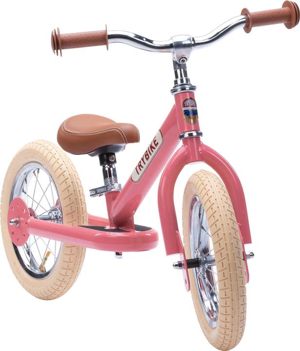 Immagine prodotto Trybike 2 ruote in acciaio - Rosa Vintage (30TBS-2-PNK-VIN) (9.65")