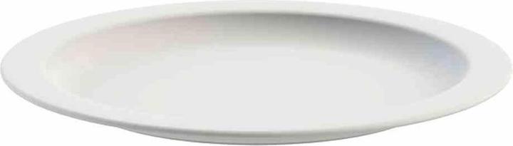Waca Plastic flat plate in colour white, Ø 24 cm (1 x, 238 cm)