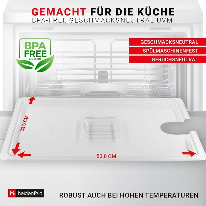 Actual product image Heidenfeld Sous-Vide Lid SVD24 Closure 24 Litre Sous-Vide Container Box