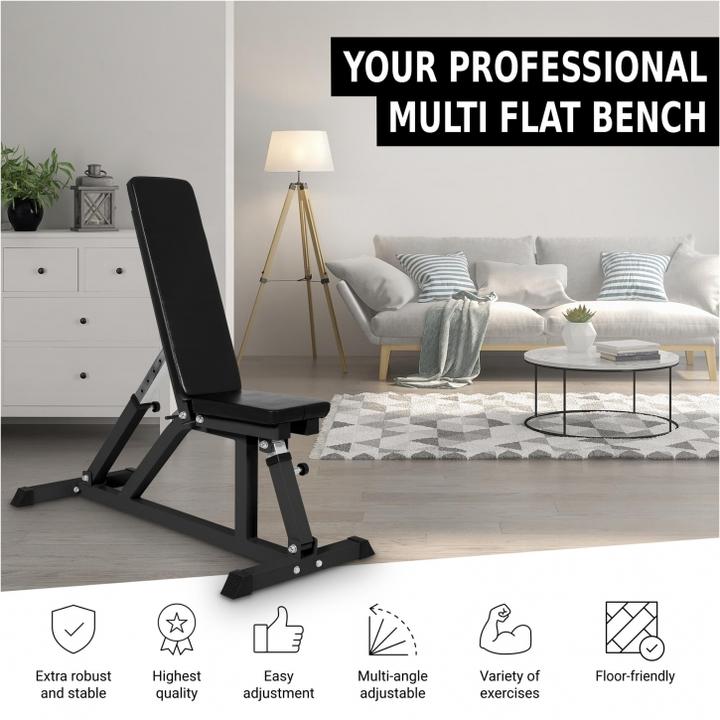 Actual product image Gorilla Sports Multi flat bench