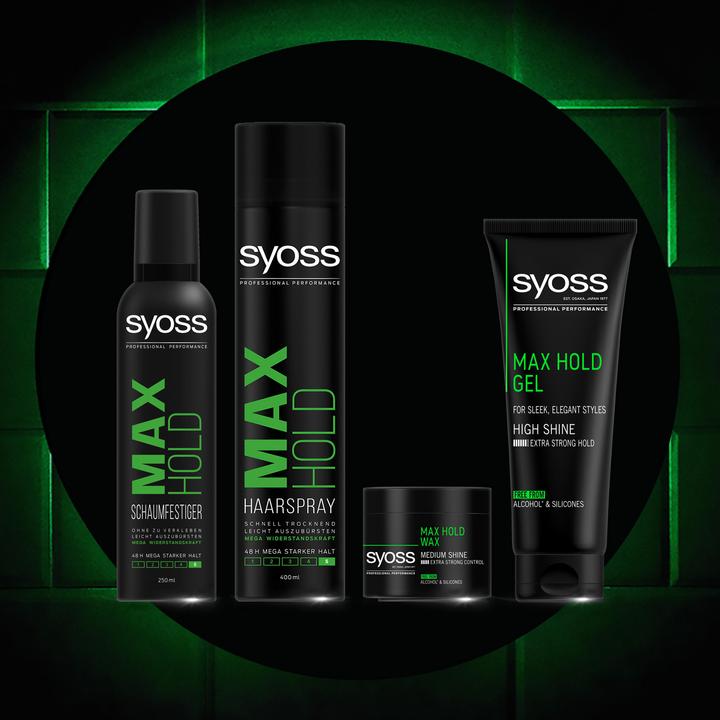 Actual product image Syoss Max Hold (Hair gel, 250 ml)